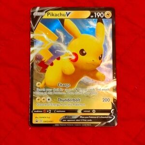 Pikachu V Pokemon Trading card